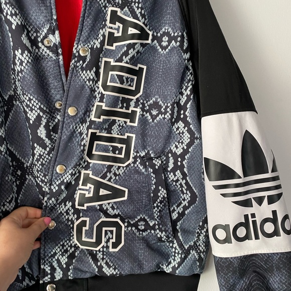 2014 VINTAGE Adidas snakeskin 🐍 bomber jacket - Picture 3 of 3